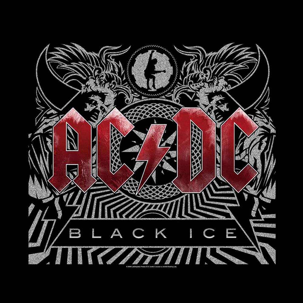 AC/DC Unisex Bandana: Black Ice | Red Rabbit trendovska trgovina
