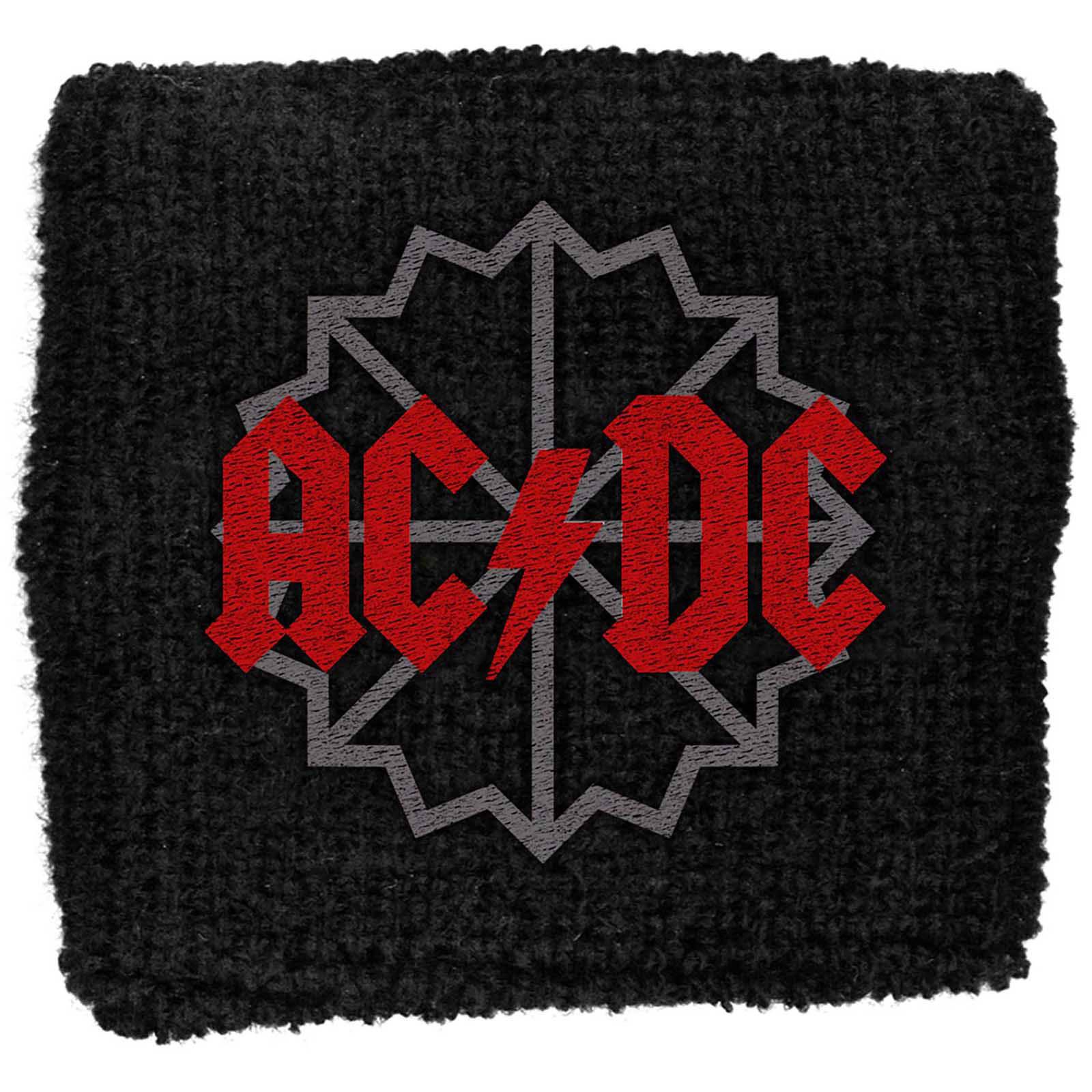 AC/DC Fabric Wristband: Black Ice Logo (Loose) | Red Rabbit trendovska ...