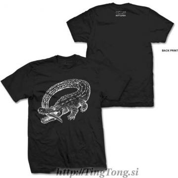 T-shirt Catfish And The Bottlemen Alligator črna 1200