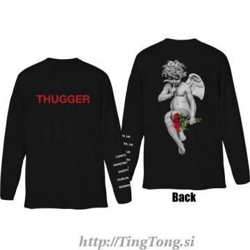 T-shirt Young Thug Thugger Angel LS 17015