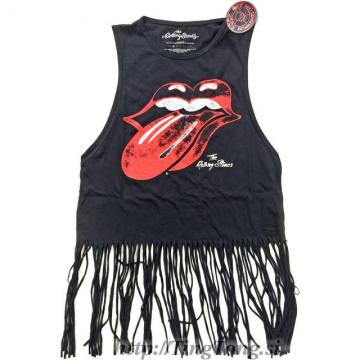 Girlie shirt Rolling Stones Vintage Tongue Tassels 25649