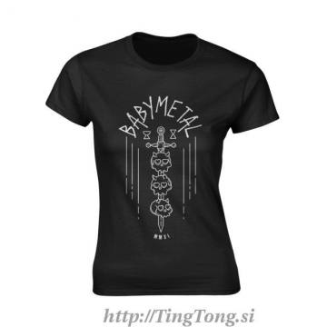 Girlie shirt Babymetal Skull Sword 25369