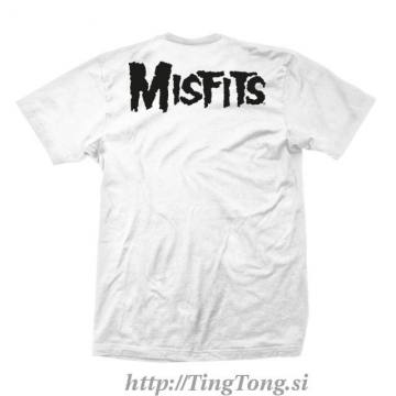 T-shirt Misfits – Allover Skull White 27841