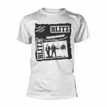 Blitz Pure Brick Wall White T-shirt 37726