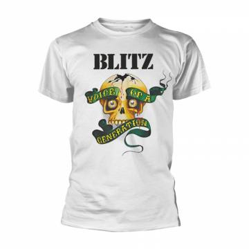Voice Of A Generation White T-shirt Blitz 37727