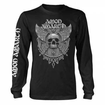 T-shirt dolgi rokav Viking Skull - Amon Amarth 39951