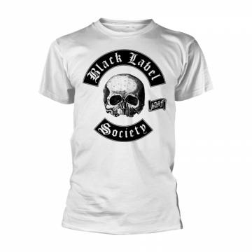 Black Label Society T-shirt Skull Logo White 40182