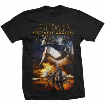 Star Wars T-shirt Force Awakens Plasma&Troopers 42381