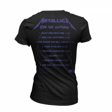 Ride The Lightning Tracks-Metallica Girlie shirt 45121