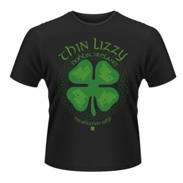 T-shirt Thin Lizzy Four Leaf Dublin Ireland 212373