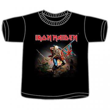 Iron Maiden Otroški T-shirt: The Trooper (Črna) 93139