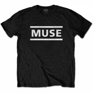 Muse Unisex T-Shirt: White Logo 238784