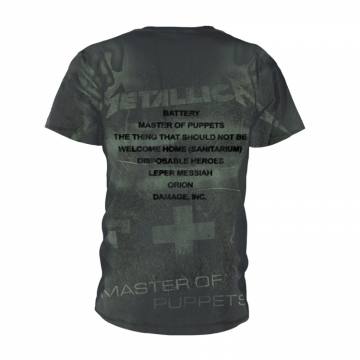 T-shirt Metallica Master Of Puppets Distressed 64881