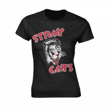 Girlie shirt Stray Cats Cat Logo 65279