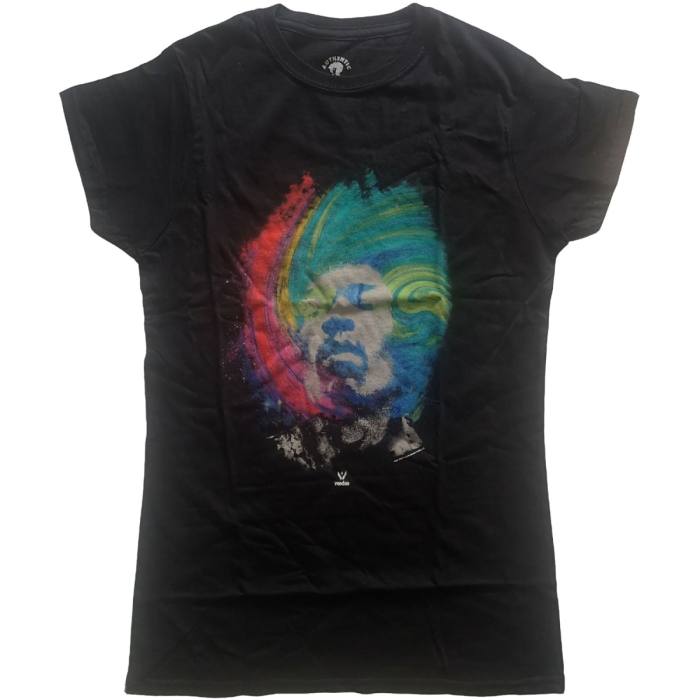 Jimi Hendrix Ladies T-Shirt: Galaxy 78920