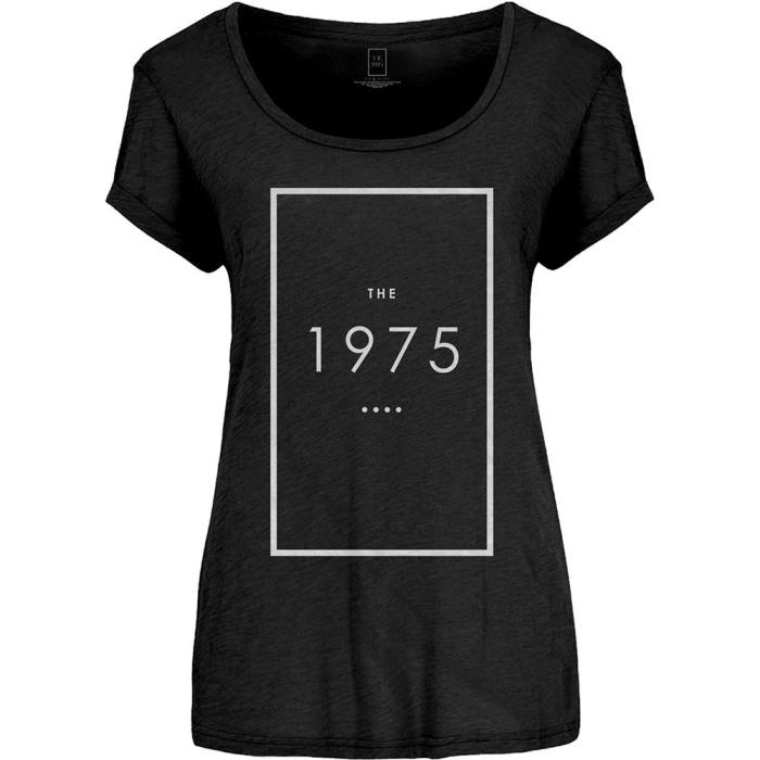 The 1975 Ladies T-Shirt: Original Logo (Black) 79643