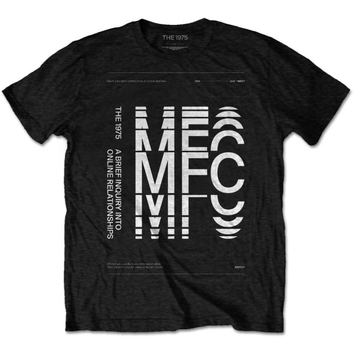 The 1975 Unisex T-Shirt: ABIIOR MFC (Black) 79690