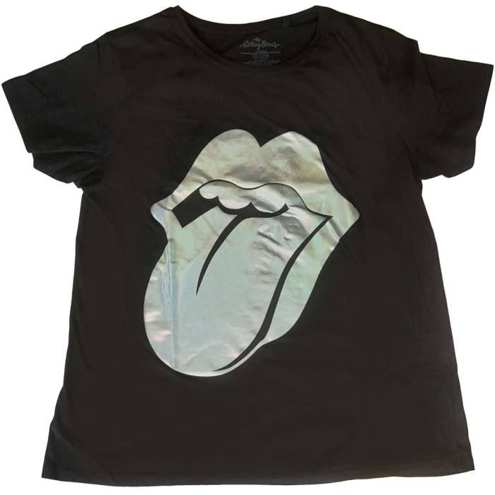 T-shirt Rolling Stones Foil Tongue 102525