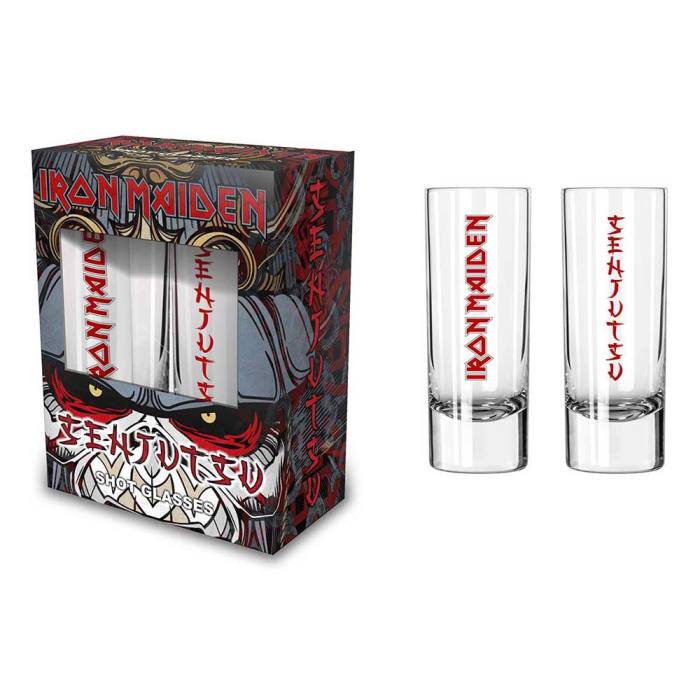 Iron Maiden Shot Glass Set: Senjutsu 79097