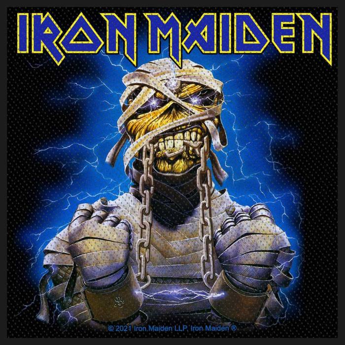 Iron Maiden Standard Patch: Powerslave Eddie (Retail Pack) 79119