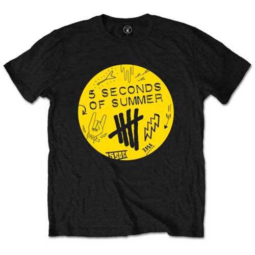 T-shirt 5 Seconds Of Summer Scribble Logo 80176