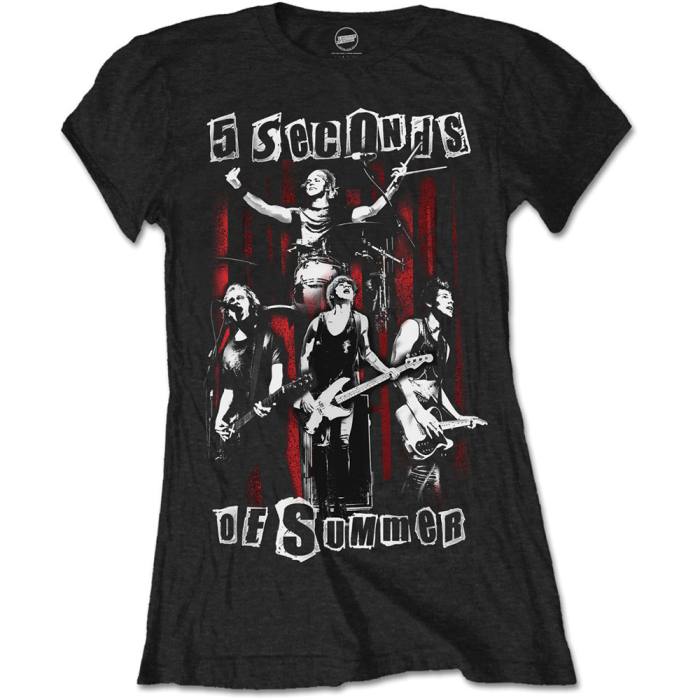 Girlie shirt 5 Seconds of Summer Spray Live (Skinny Fit) 80200