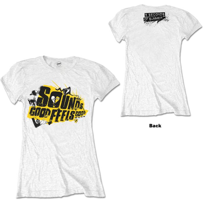 Girlie Shirt 5 Seconds Of Summer Sounds Good Album 80230
