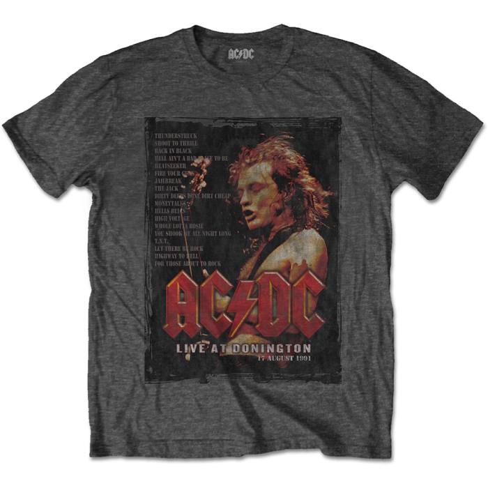T-shirt AC/DC Donington Set Charcoal Grey 81132