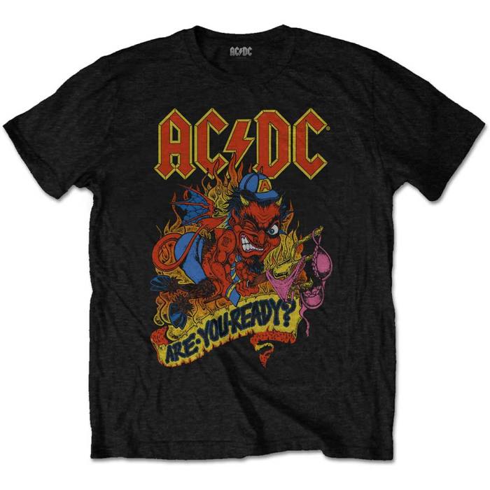 AC/DC Unisex T-shirt: Are You Ready? (Črna) 81154