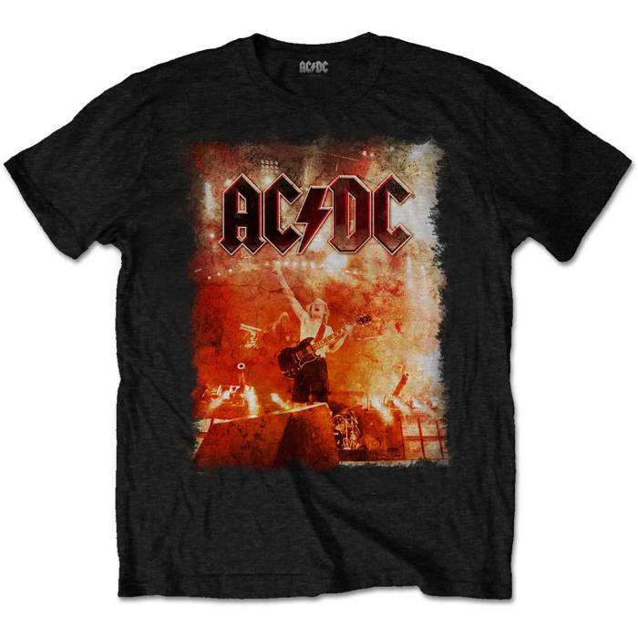 AC/DC Unisex T-shirt: Live Canons (Črna) 81172