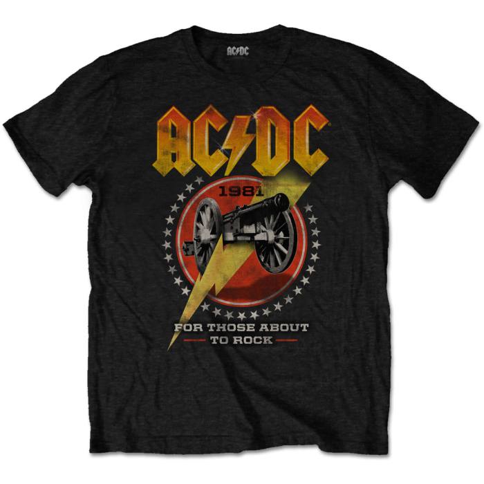 AC/DC T-shirt For Those About To Rock 81 81263