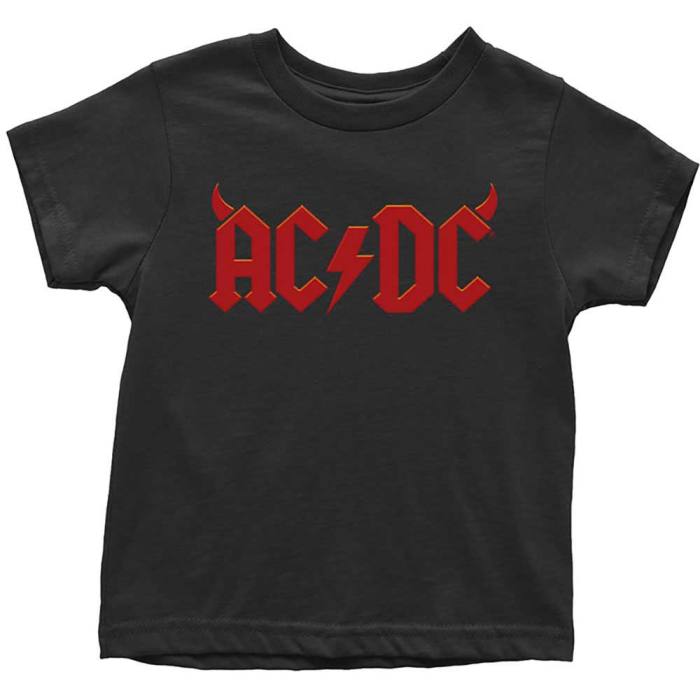 AC/DC Kids Toddler T-Shirt: Horns (Black) 81286