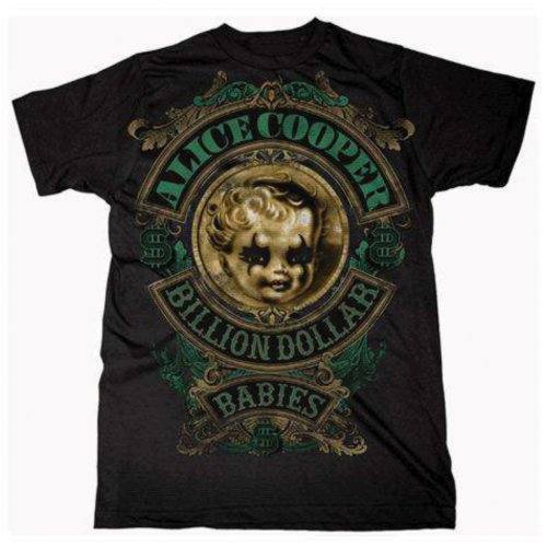 T-shirt Alice Cooper Billion Dollar Baby Crest 81450