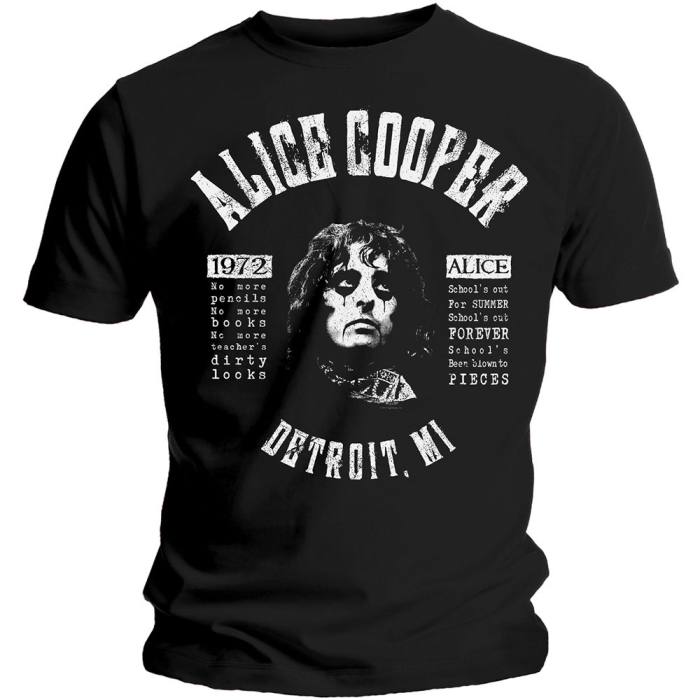 Alice Cooper T-shirt School's Out Lyrics 81493