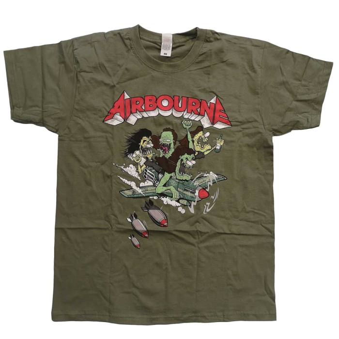 Airbourne Unisex T-shirt: Nitro (Siva) 81755