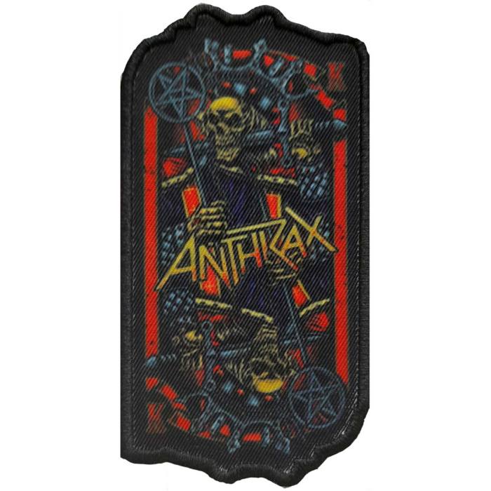 Anthrax našitek Evil King 81848