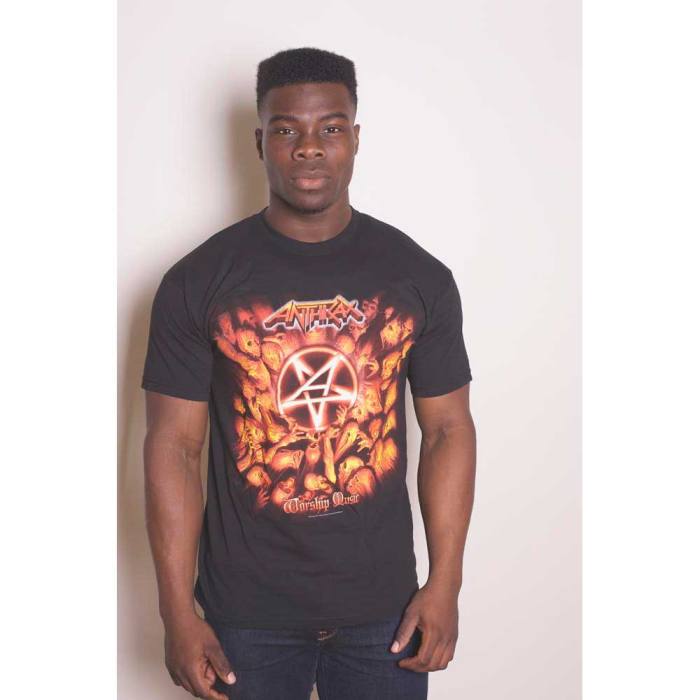 Anthrax Unisex T-Shirt: Worship Music (Black) 81879