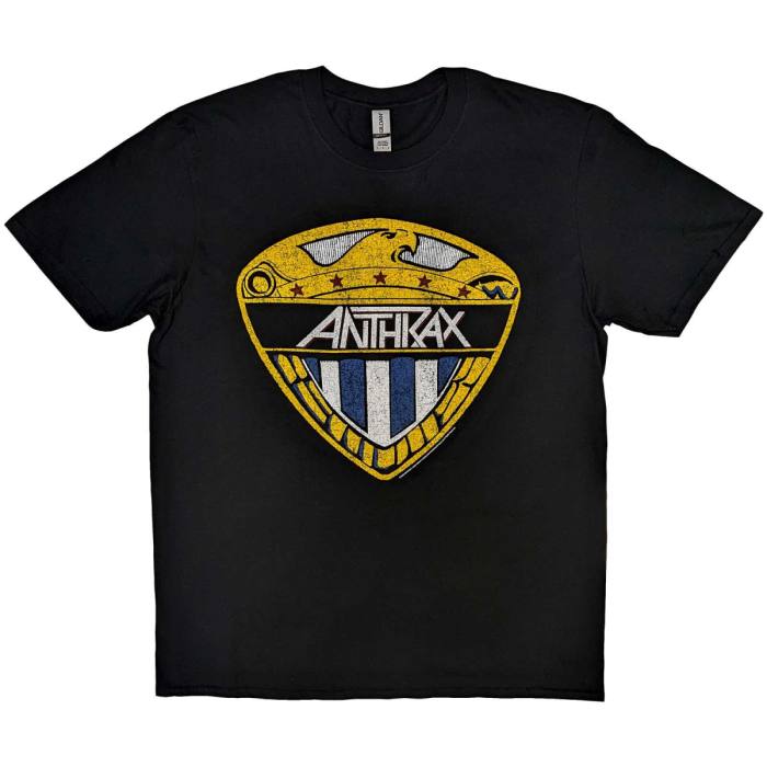 T-shirt Anthrax Eagle Shield Black 81889
