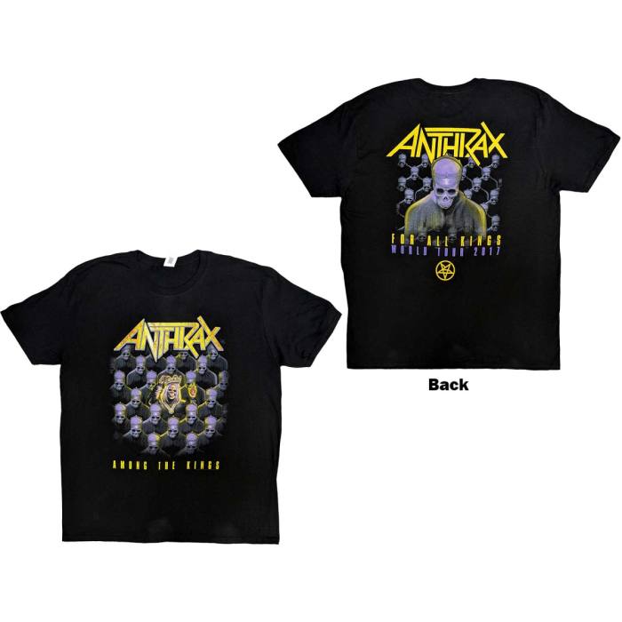 Anthrax Unisex T-shirt: Among The Kings (Black) 81933