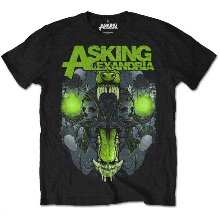 Asking Alexandria Unisex T-Shirt: Teeth (Retail Pack) 82134