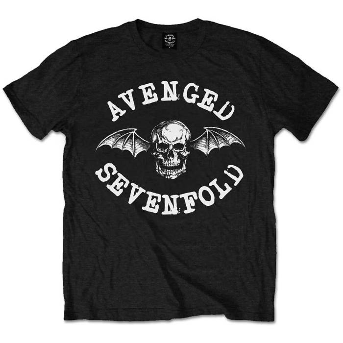 T-shirt Avenged Sevenfold Classic Death Bat (črn) 82290
