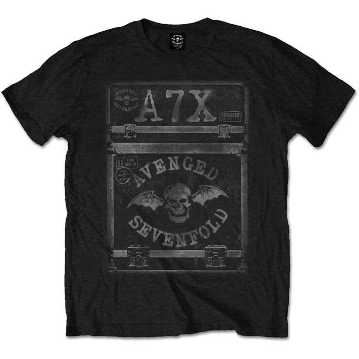 Avenged Sevenfold T-shirt Flightcase (črna) 82325