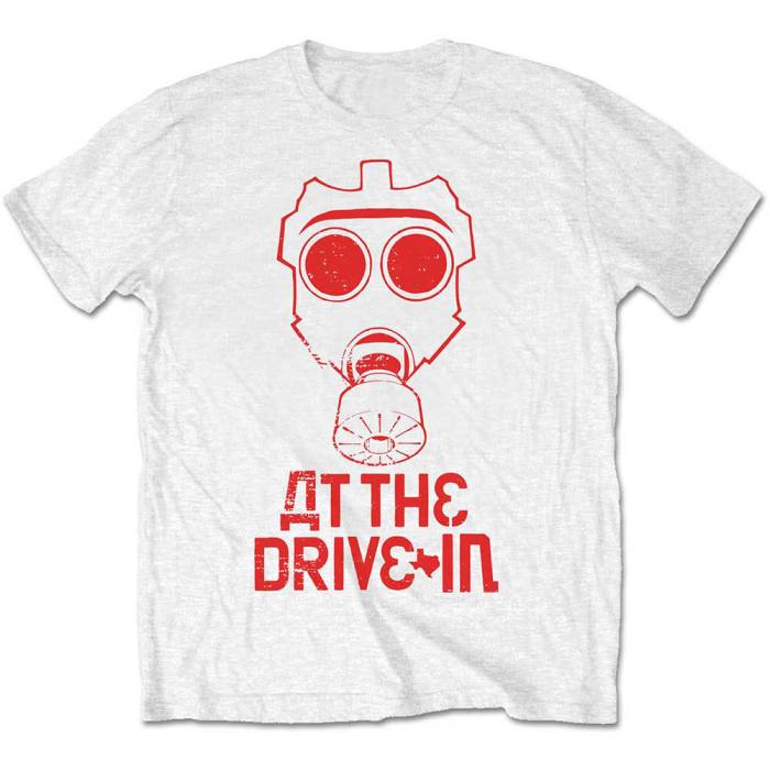 At The Drive-In T-shirt Mask (bela) 82418