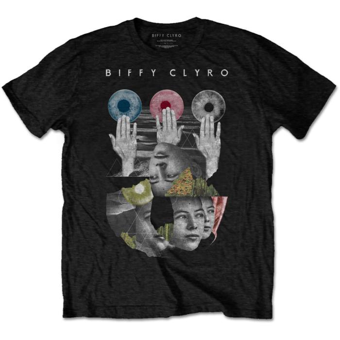 Biffy Clyro T-shirt: Hands (Črna) 82759