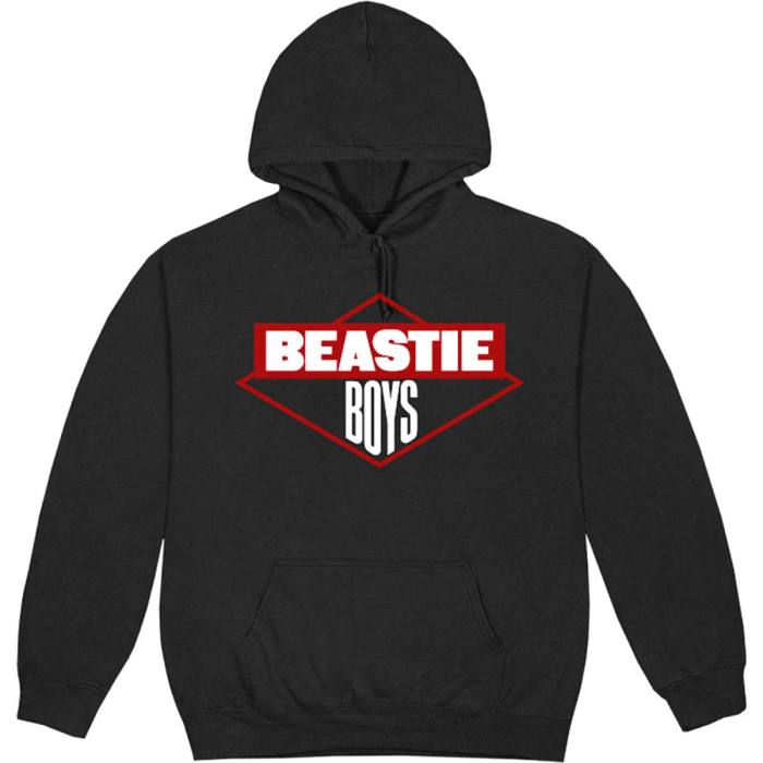 The Beastie Boys Unisex Pullover Hoodie: Diamond Logo (Črna) 82776