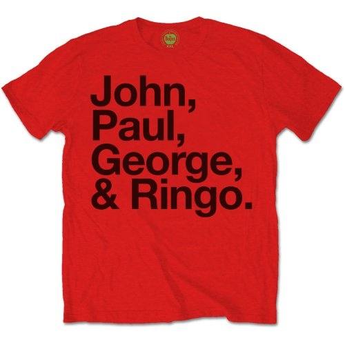 T-shirt The Beatles John Paul George Ringo 83055