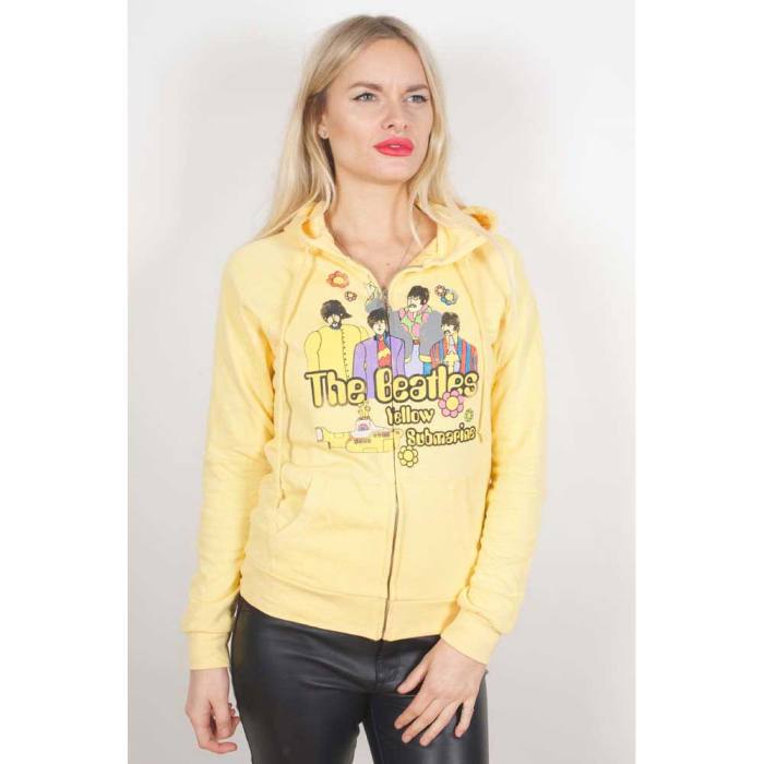 The Beatles Hoodie Girlie: Yellow Submarine 83140