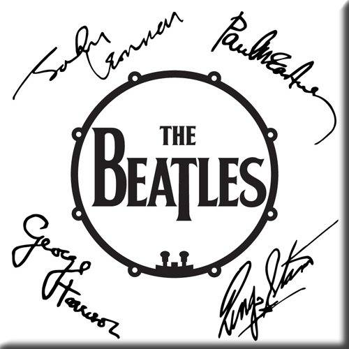 Magnetek The Beatles Signed Drum Logo 83235
