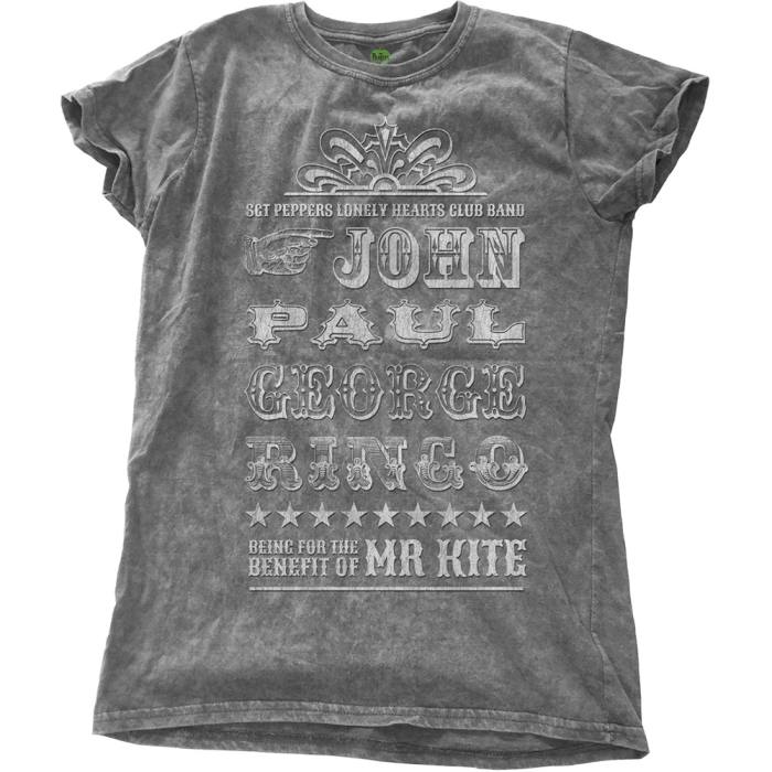 Ženska majica The Beatles Mr Kite Vintage Grey Velikost S 83298