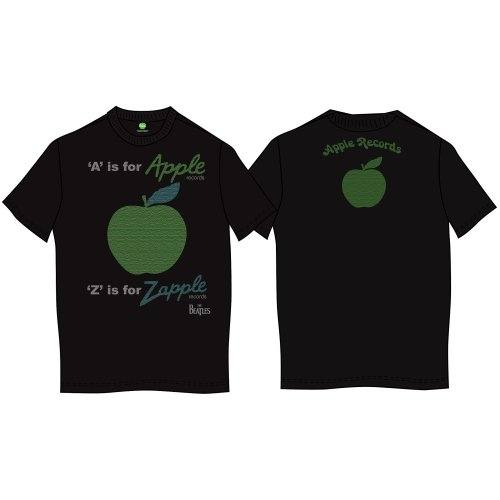 The Beatles Unisex T-shirt: A is for Apple (Back Print) 83360
